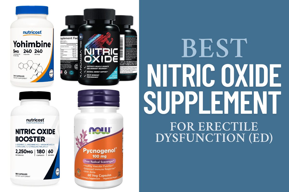Top 4 Best Nitric Oxide Supplement for Erectile Dysfunction (ED) 2026